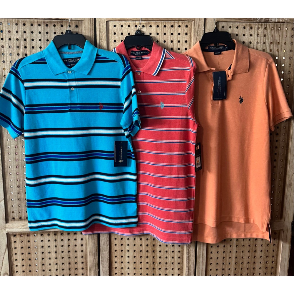 Set of 3/ U.S. POLO ASSN. men’s shirt nwt